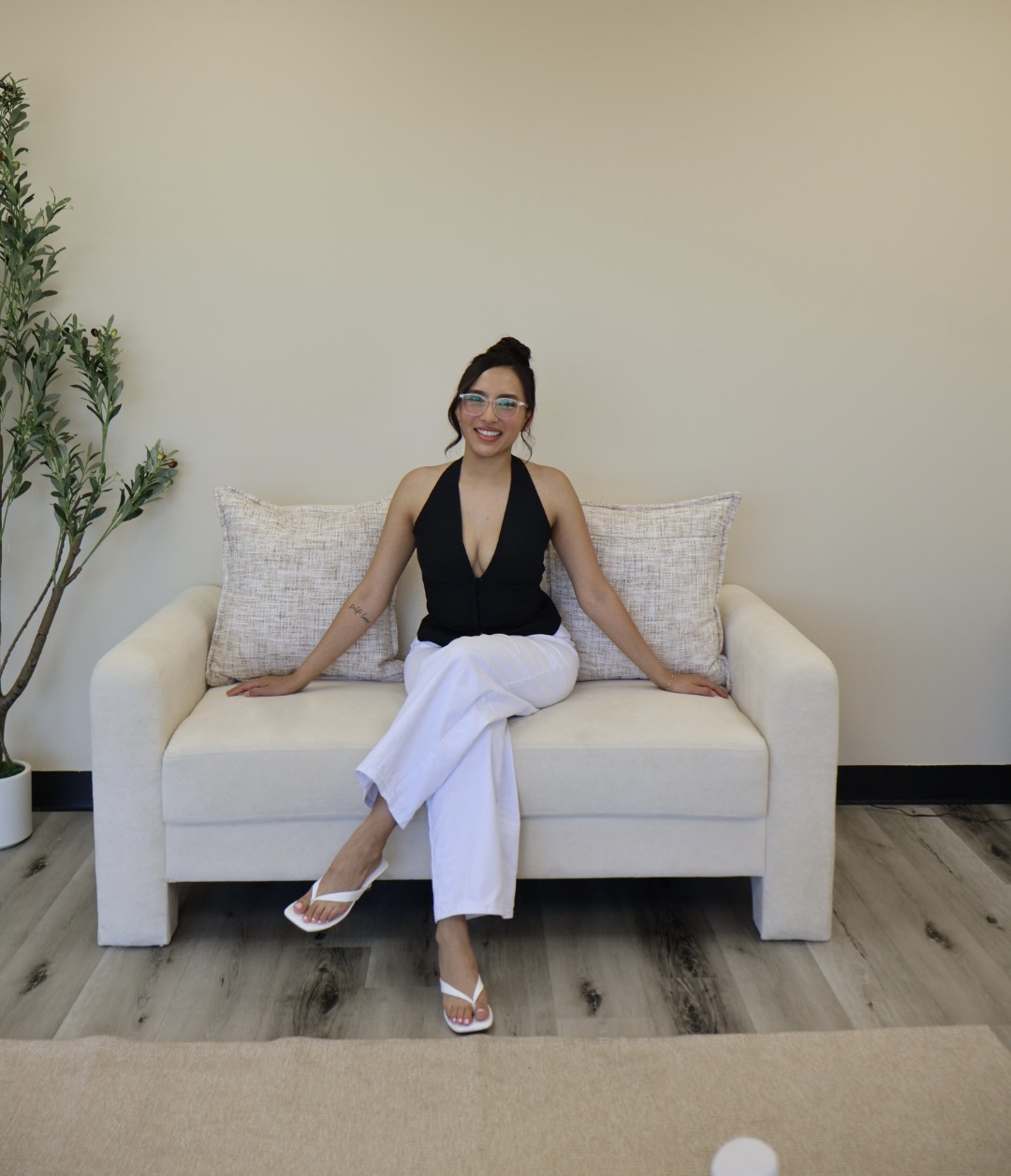 Pam, owner and esthetician at Miel Studios